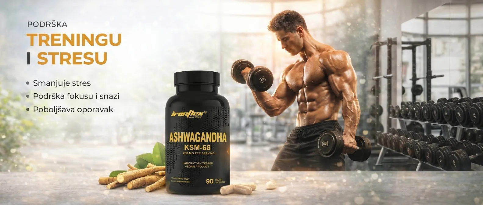 Ashwagandha - podrška treningu