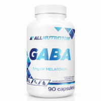 ALL NUTRITION GABA Plus Melatonin je dodatak ishrani koji kombinuje 750 mg GABA i 1 mg melatonina za bolji san, opuštanje i smanjenje stresa. Idealan za regeneraciju, mentalni balans i kvalitetan noćni odmor.