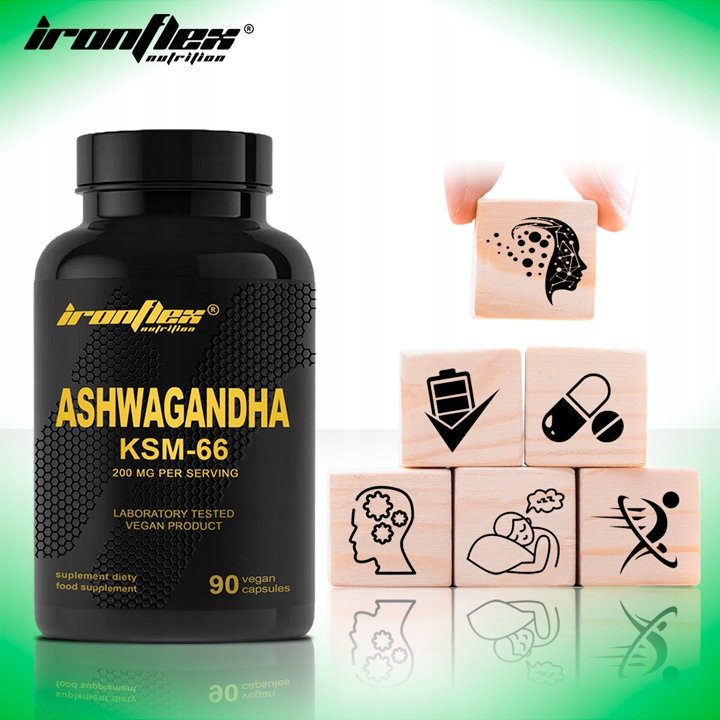 IronFlex Ashwagandha KSM-66 90x - Слика 6