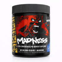 Mutant Madness je snažan pre-workout koji podiže energiju, fokus i snagu za maksimalan trening učinak.