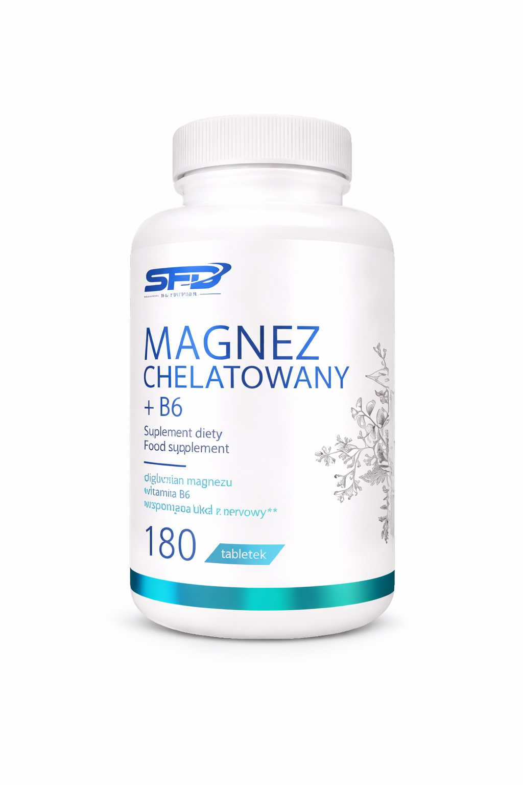 Magnezijum glicinat + vitamin B6 podržava opuštanje, san, nervni sistem i smanjuje umor.