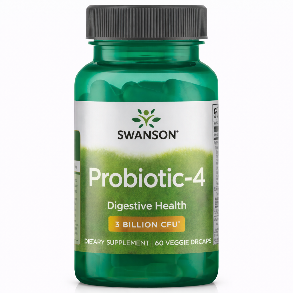 ProBiotic-4 je kombinacija probiotika i prebiotika sa 3 milijarde CFU koja podržava zdravlje creva, varenje i balans mikrobioma.