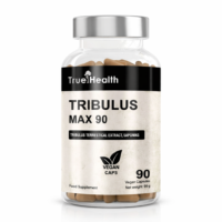 True Health Tribulus Max je dodatak ishrani sa 222 mg ekstrakta Tribulus terrestris (200 mg saponina) po kapsuli. Namenjen je podršci hormonalnoj ravnoteži, energiji i fizičkoj izdržljivosti. Idealan za sportiste i aktivne osobe. Veganske kapsule, 90 porcija.